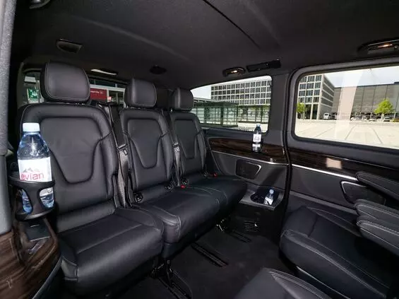 v class mercedes interior